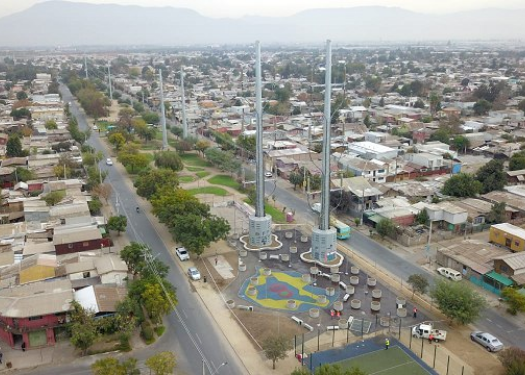 Imagen representativa de la comuna de Cerro Navia, área donde MaraSalud brinda atención domiciliaria en Chile